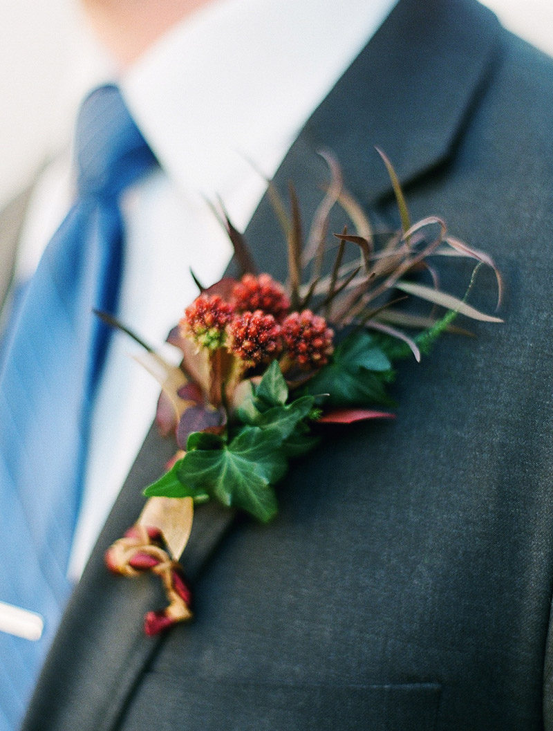 Bridegroom buttonhole