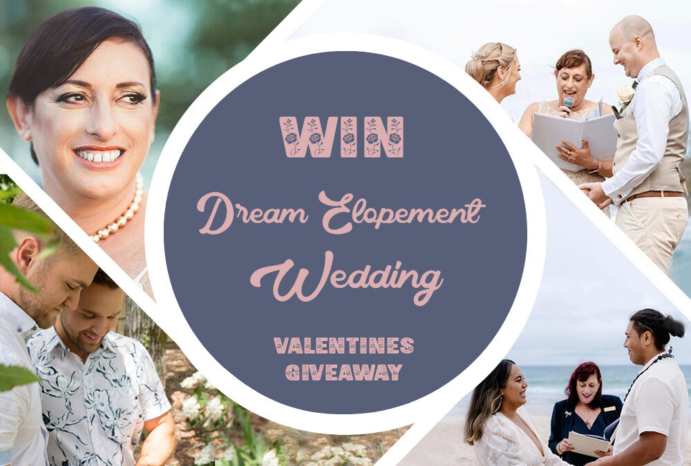 Win a Dream Elopement Wedding February 2025